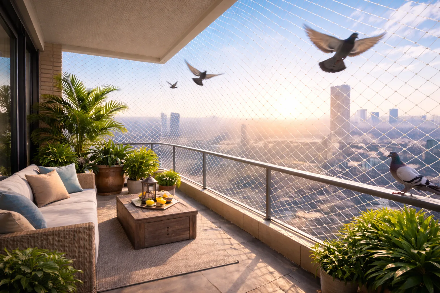 Pigeon Safety Nets