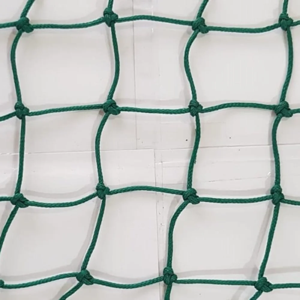 Knotted Construction Safety Net