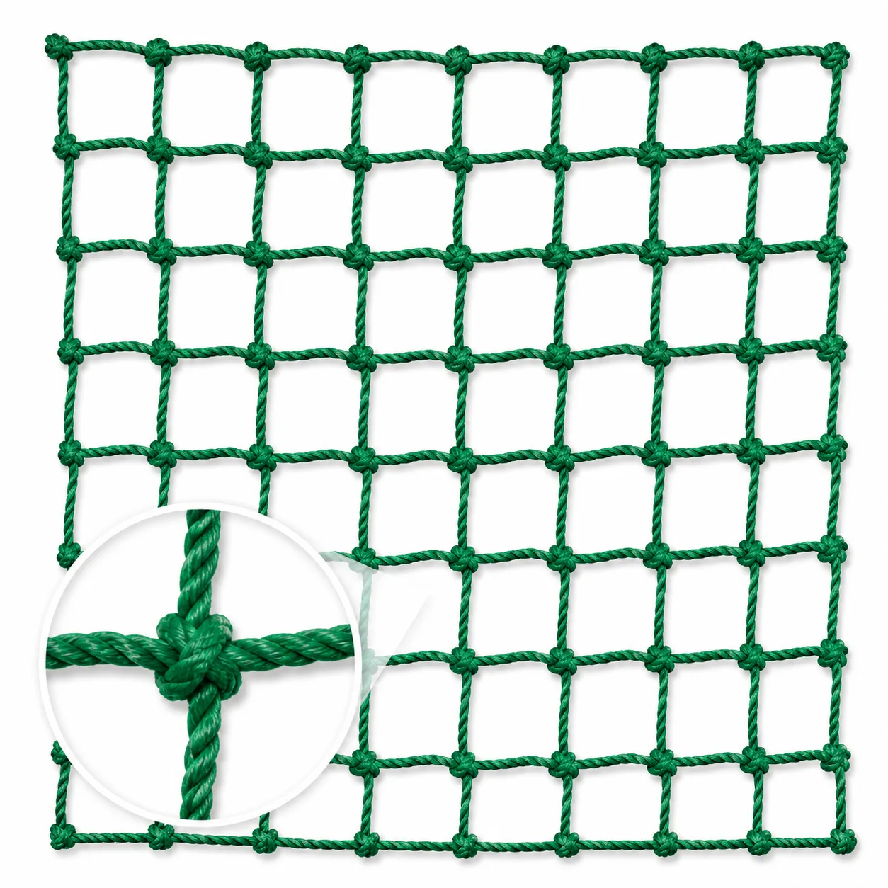Green Bird Protection Net – 25mm Mesh (1.5mm Twine)
