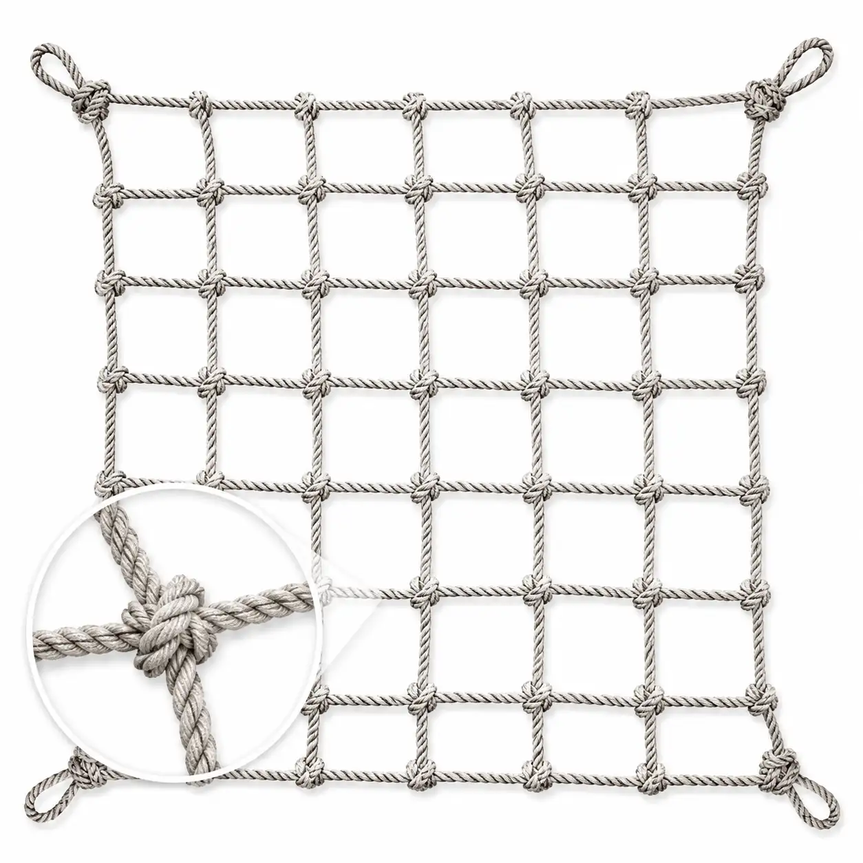 Industrial Grade Knotted Safety Net