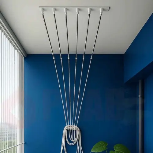 Ceiling Cloth Pulley Hanger - 5 Feet 