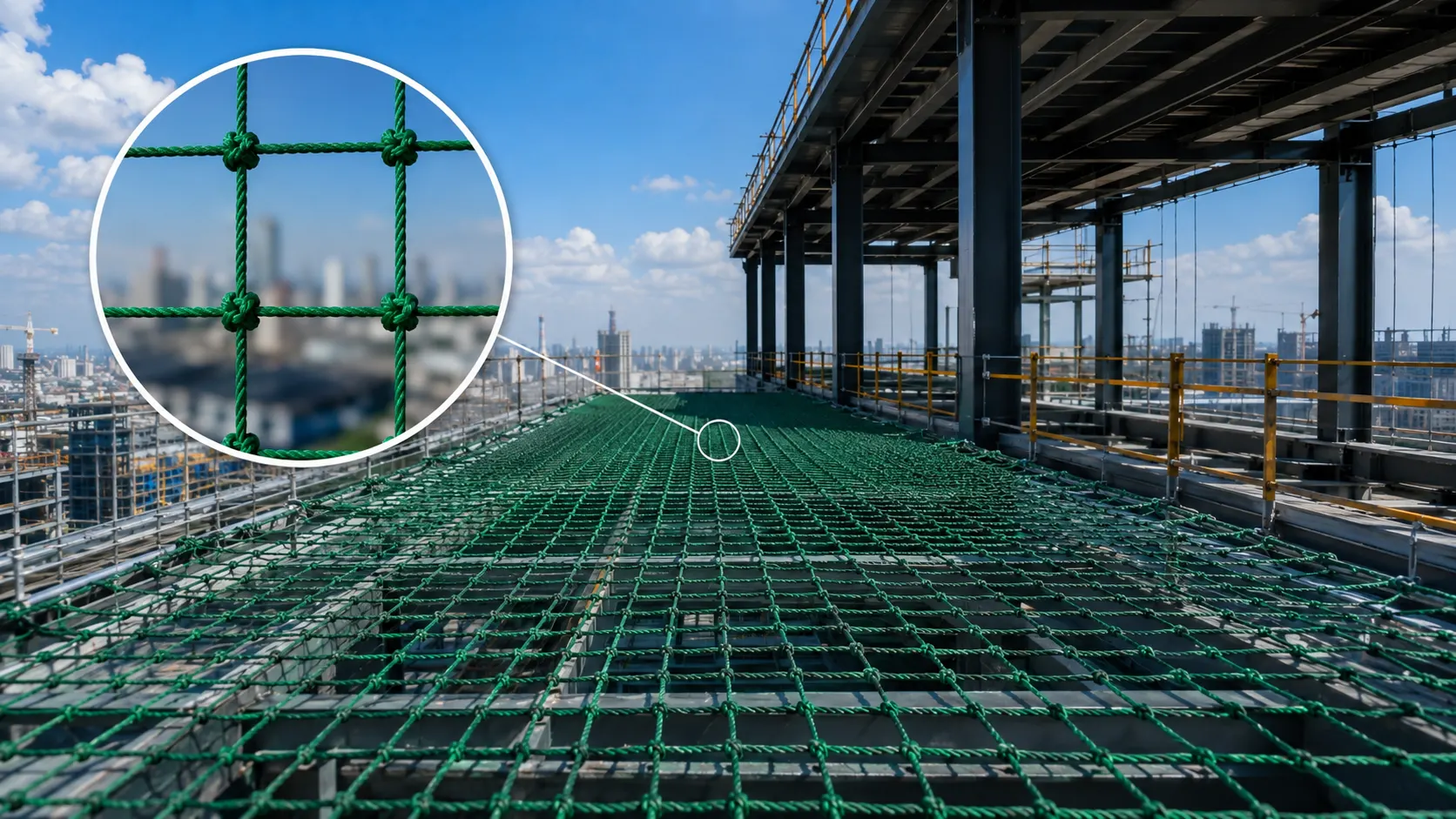 Industrial Fall Arrest Net