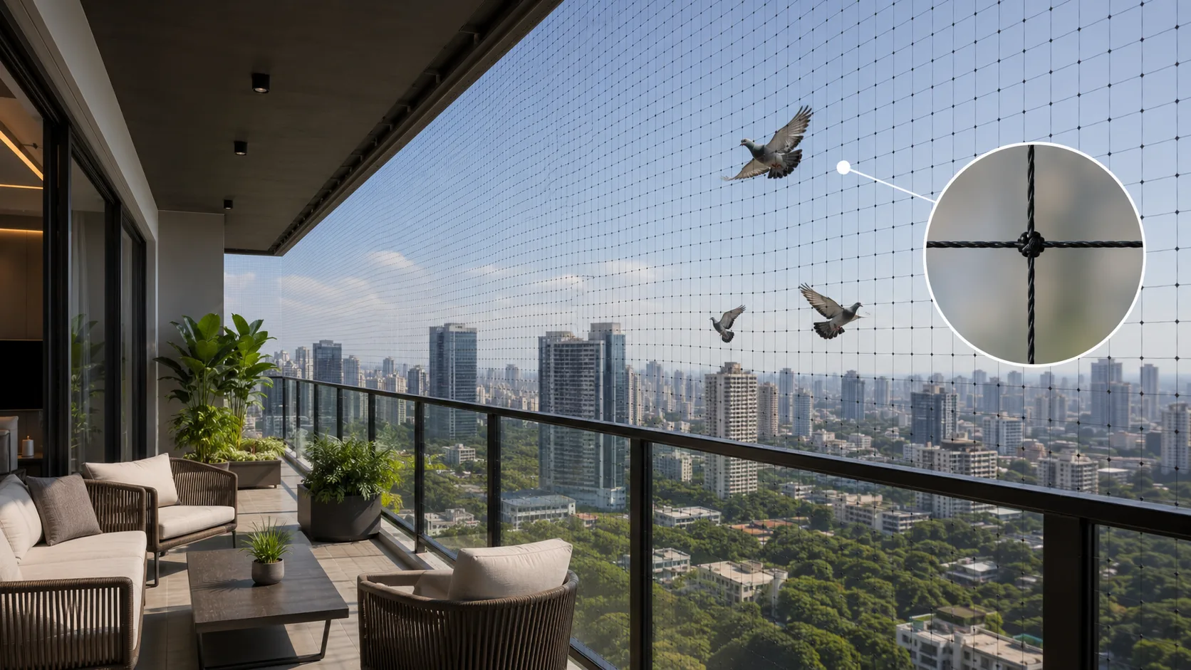Pigeon Safety Nets