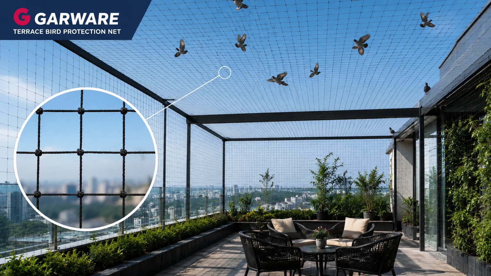 Terrace Safety Net